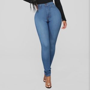 Fashion Nova Classic High Waist Skinny Jeans